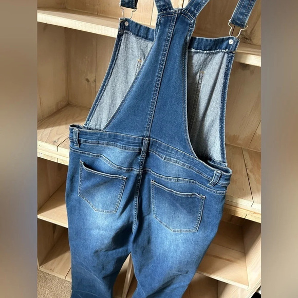 YMI Dream Denim Overalls - Picture 7 of 8